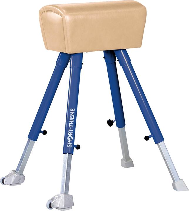 Actual product image Sport-Thieme Gym trestle with metal legs Kids height adjustment 75-100 cm