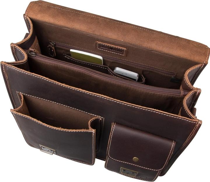 Actual product image Greenburry Briefcase Buffalo 1128 Folder XXL