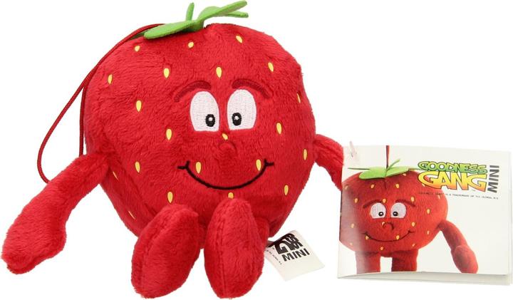 Actual product image Plush toy plush strawberry, 15cm (15 cm)