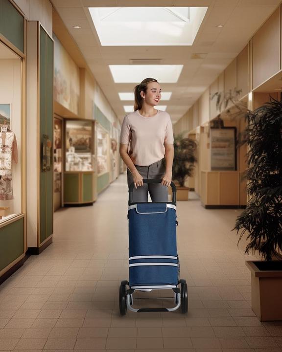 Produktbild Songmics Klappbarer Einkaufstrolley