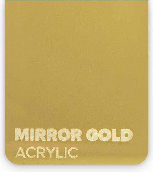 Immagine prodotto flux Lastra acrilica - HEXA - Oro a specchio