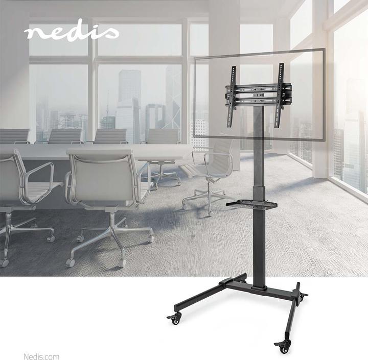 Produktbild Nedis TV Bodenständer | 32-55 " | maximal unterstützes Bildschirmgewicht: 35 kg | Premium-Säule Entw (55", 35 kg)
