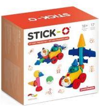 Actual product image Magformers Stick-o-magnet blocks set with friends 17 elements