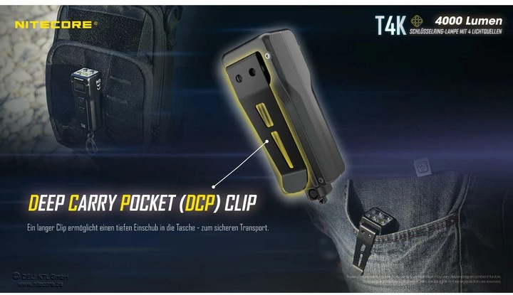 Image du produit Nitecore T4K - 4000 lumens (8.20 cm, 4000 lm)