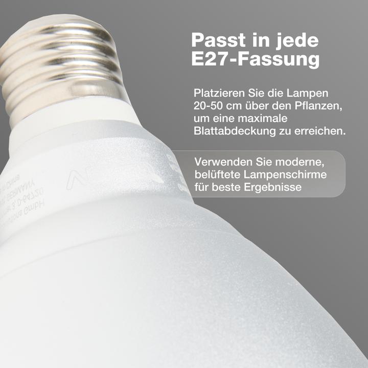 Immagine prodotto Venso Lampada per piante E27 (LED, 240 V)