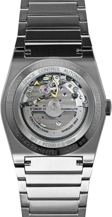 Image du produit UMR Ruhla Montre automatique à coeur ouvert avec petite seconde (Montre squelette)