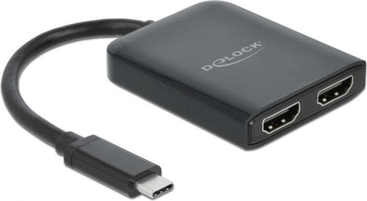 Produktbild Delock USB Typ-C zu 2 x HDMI (HDMI, 20 cm)
