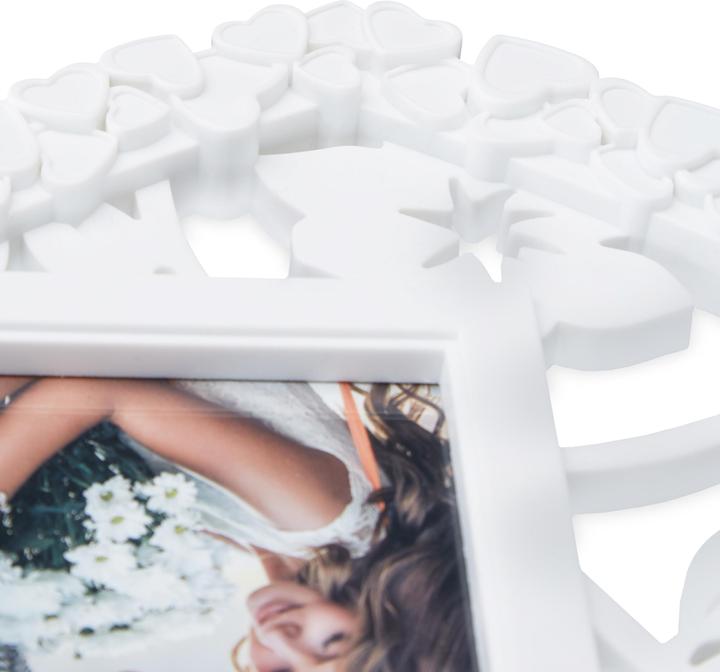 Immagine prodotto Relaxdays Cornice portafoto a forma di cuore (10 x 15 cm, 10 x 10 cm)