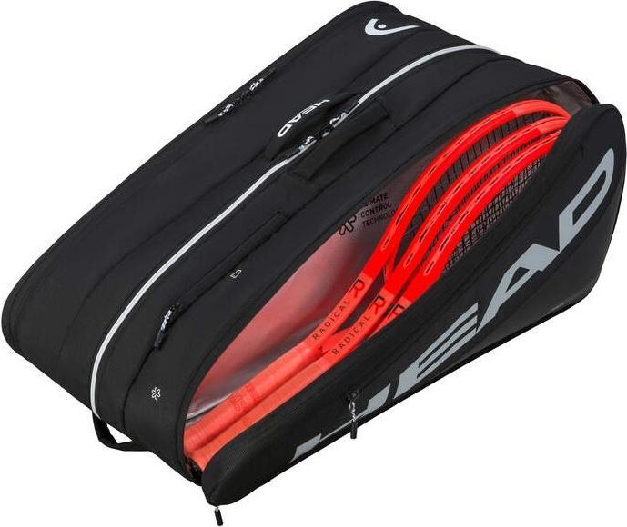 Actual product image Head Tour Schlägertasche 2026 XL Schwarz (12R)
