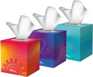 Actual product image Kleenex Cosmetic Tissues Collection Cube