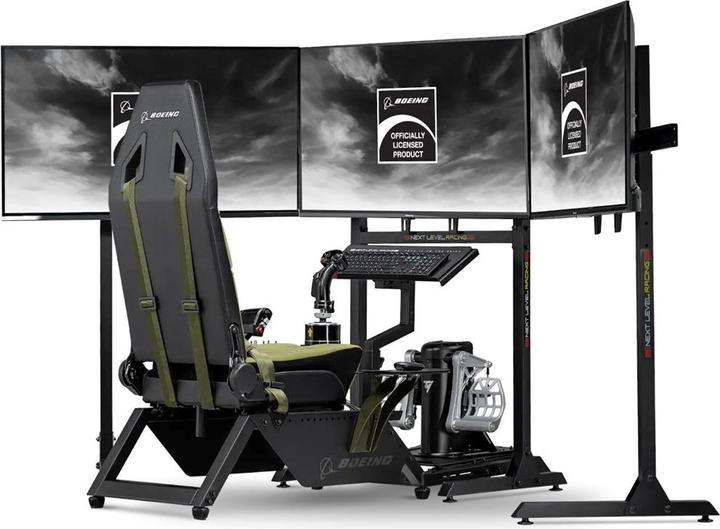 Actual product image Next Level Racing Flight simulator Boeing Military NLR-S028