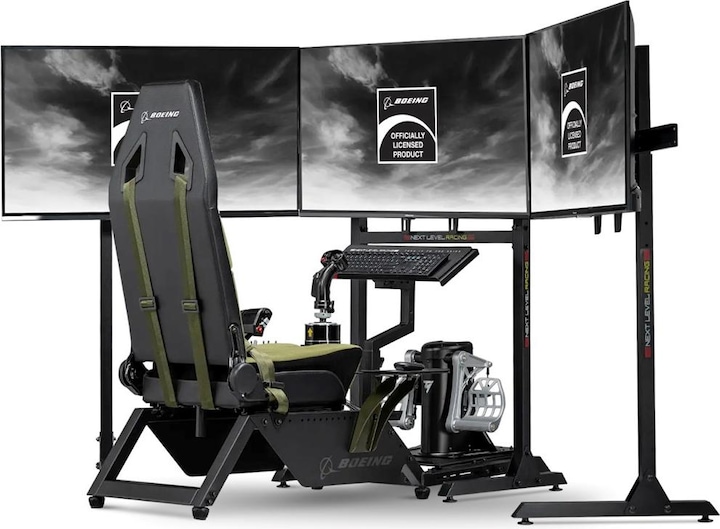 Actual product image Next Level Racing Flight Simulator BOEING Military Edition