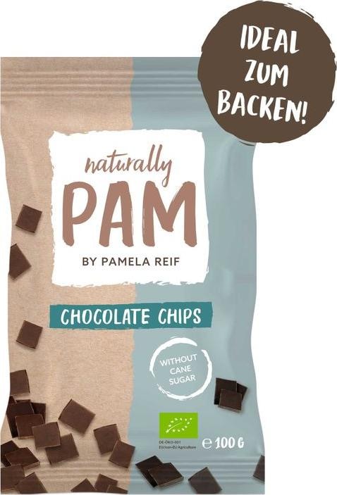 Produktbild Naturally Pam Bio Chocolate Chips 100 g (103 g)
