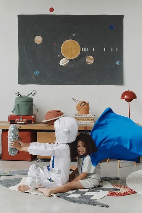 Actual product image Lorena Canals Wandteppich Sonnensystem