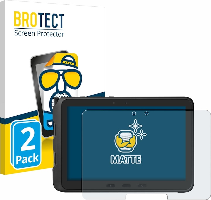 Productafbeelding BROTECT Antireflecterende schermbeschermer mat (2 Stuk, Galaxy Tab Active Pro)
