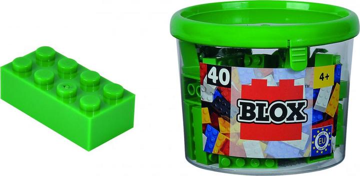 Actual product image Androni Blox 40 green 8 bricks in box