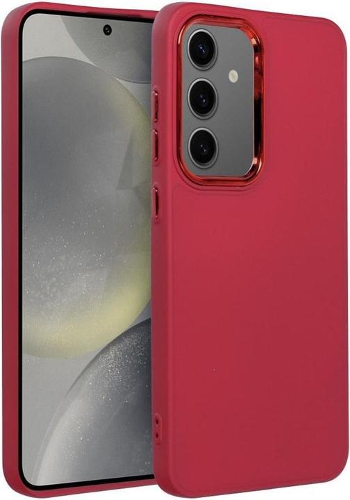 Image du produit OEM Back panel cover FRAME Case for SAMSUNG S24 Plus magenta (Samsung Galaxy S24+)