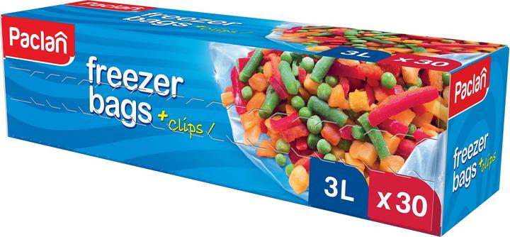Actual product image Paclan FREEZER BAGS 3LX30PCS 451040 (1 x)