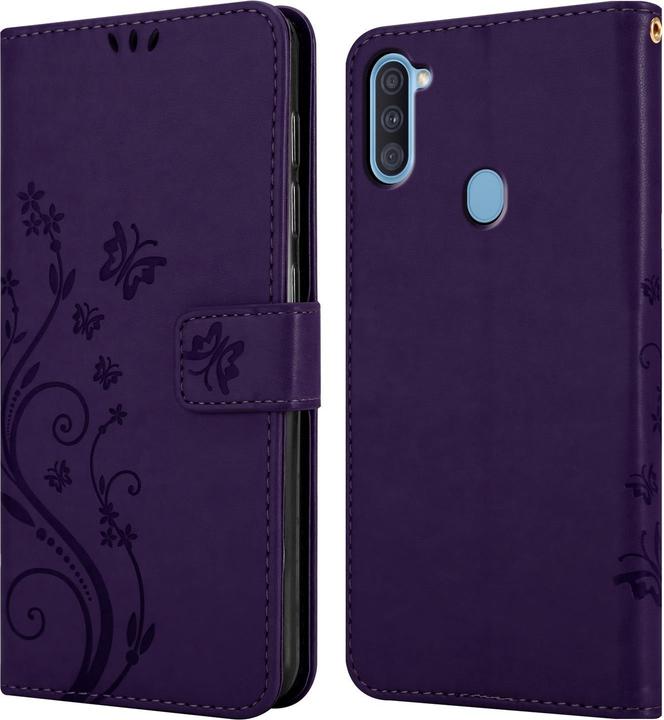 Actual product image Cadorabo Flower Book Cover (Samsung Galaxy A11, Samsung Galaxy M11)