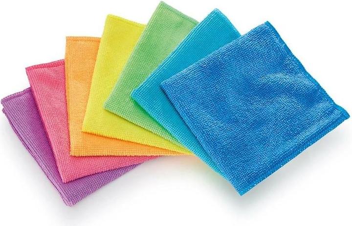 CleanMaxx Mikrofaser-Reinigungstuch 30 Stück, Mehrfarbig (30 pz.)