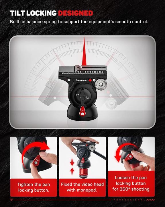 Produktbild iFootage Komodo K5S Fluid Head (Videokopf)