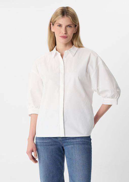 Actual product image Comma Bluse Hemdbluse aus Popeline im Loose Fit (34)