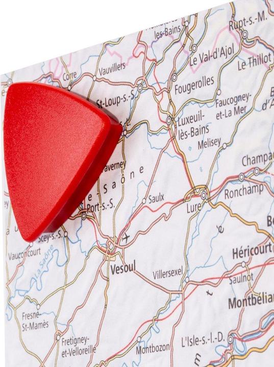 Actual product image Boston Xtra Office magnets triangular, set of 25 (1x)