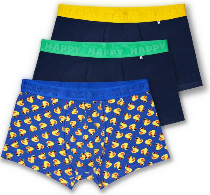 Produktbild Happy Socks 3-Pack Rubber Duck Short Boxers (L, 3er Pack)
