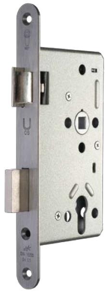 Actual product image SSF Panic mortice lock Series 20 APE Panic function E rounded 20/65/72/9 mm DIN right Stainless steel (Mortise lock)