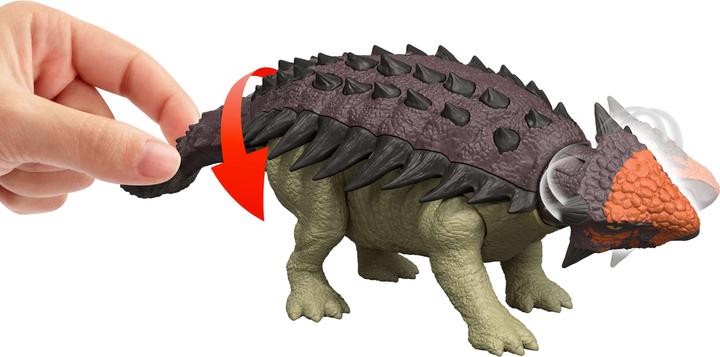 Actual product image Jurassic World Wild Roar Ankylosaurus