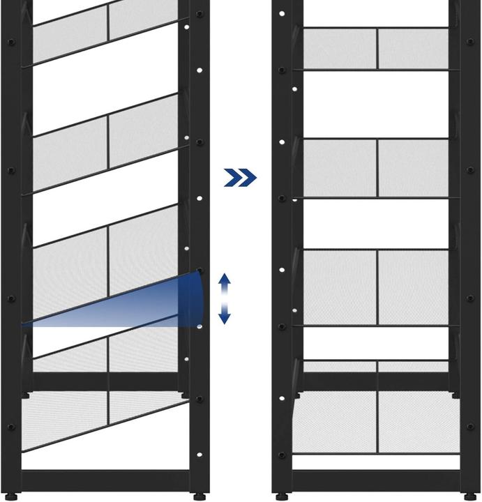 Image du produit Songmics Étagère à chaussures (92.5 x 31 x 223 cm)