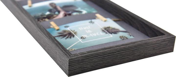 Actual product image Nielsen Collage with clothesline with clips (10 x 15 cm)