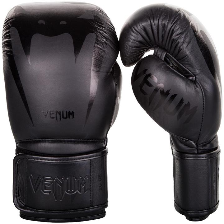 Produktbild Venum Giant 3.0 Boxing Gloves - Nappa Leather black/black (10 OZ, One Size)