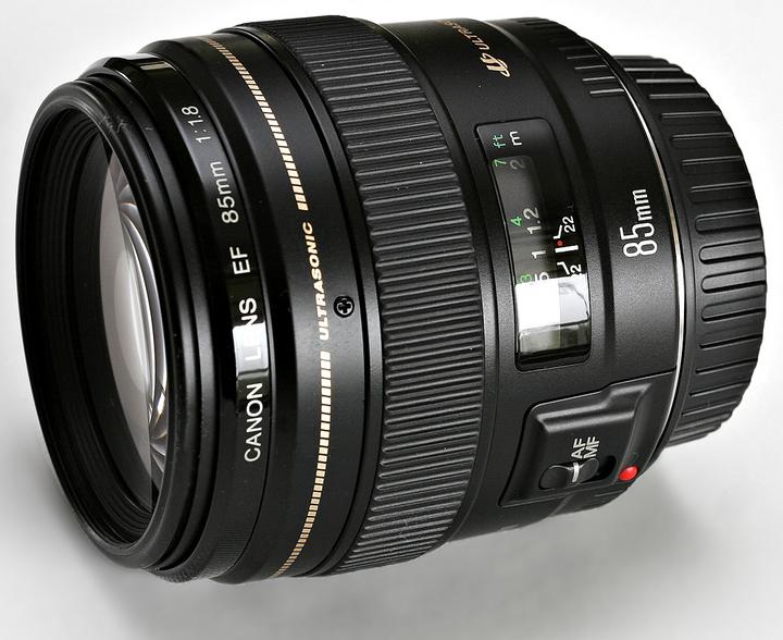 Productafbeelding Canon EF 85mm f/1.8 USM Import (Canon EF, Volledig formaat)