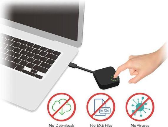 Image du produit BenQ InstaShow WDC10C (Boutons USB-C) (8 m, HDMI 1.4b, HDMI 1.4a)