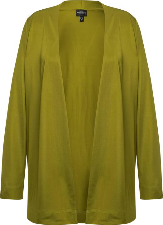 Produktbild Ulla Popken Slinkyjacke, offene Form, Schalkragen, Langarm (50, 52)