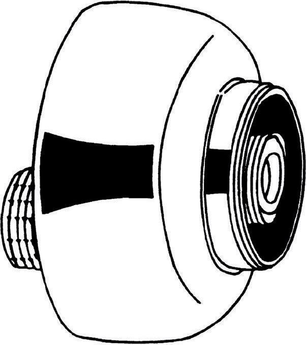Image du produit Grohe Raccord en S 1/2 poucex3/4 pouce, réglable 7,5mm chromé