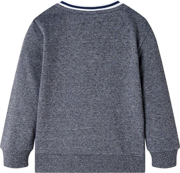 Immagine prodotto VidaXL Felpa da bambino blu navy melange 92,Materiale: 80 (92)