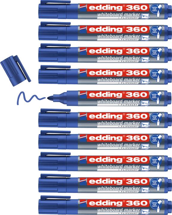 Produktbild Edding Whiteboard-Marker (Blau, 1.50 mm, 1 x)