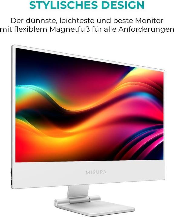 Immagine prodotto Misura 16" Tragbarer LCD Touch-Monitor STYLE (1920 x 1080 pixel, 16")