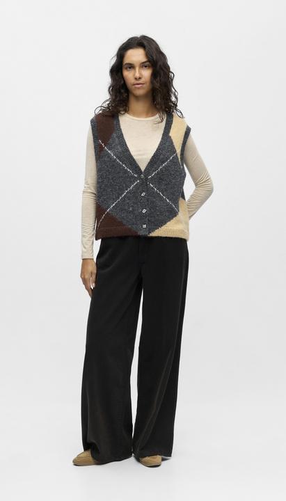 Produktbild Object Argyle Strickweste (XS)