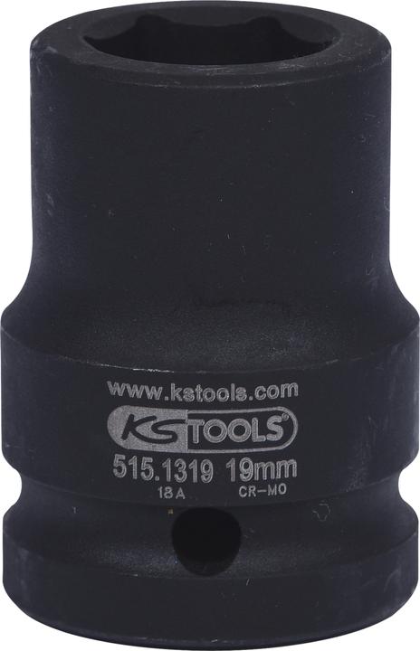 Actual product image KS Tools 3/4" power socket short (19 mm)