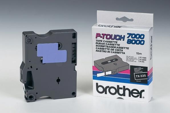 Produktbild Brother P-Touch (2.80 cm, Schwarz)