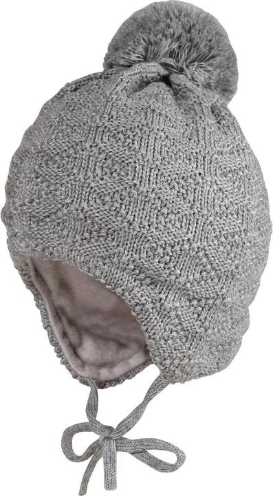 Actual product image Maximo Winter hat pompom grey grey size 53 (53)