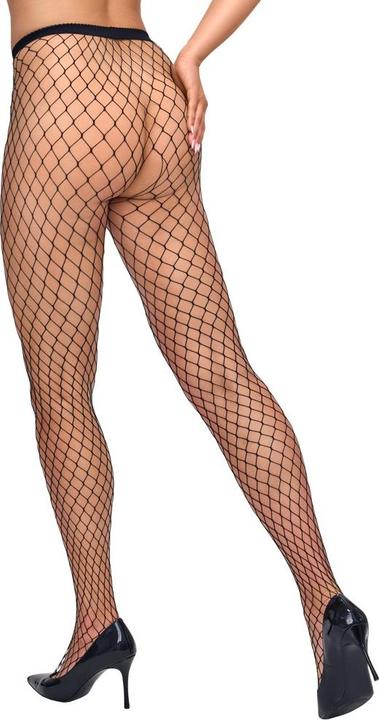 Actual product image Cottelli Collection Crotchless Tights (L, M, S)