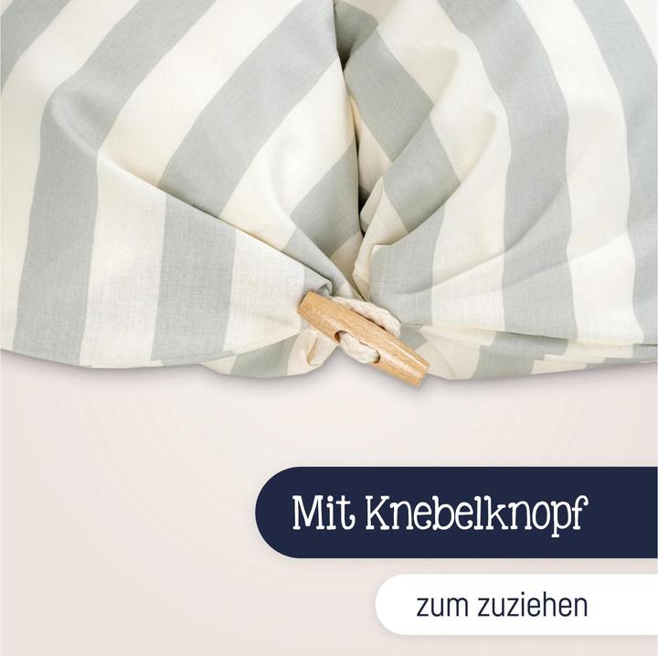 Actual product image Julius Zöllner Nursing Pillow Nappi Stripes 190 cm (190 cm)
