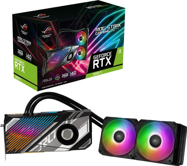 Immagine prodotto ASUS GeForce ROG STRIX LC RTX 3090 Ti 24G GAMING (24 GB)