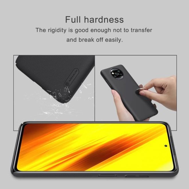 Actual product image Nillkin Super Frosted Shield Series (Xiaomi Poco X3 NFC)