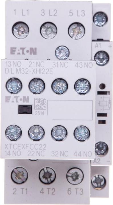 Produktbild Eaton Electric GmbH Leistungsschütz DILM25-22 RDC24 11kW/400V DC