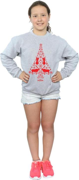 Produktbild Disney Frozen Christmas Tree Sweatshirt Mädchen (140, 146)